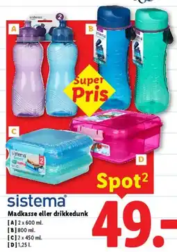 Lidl sistema Madkasse eller drikkedunk tilbud