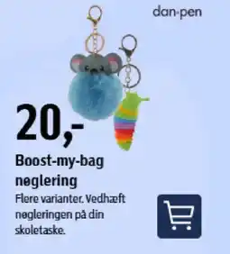 Føtex Boost-my-bag nøglering tilbud