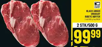 Løvbjerg Black Angus Uruguay Ribeye Bøffer tilbud