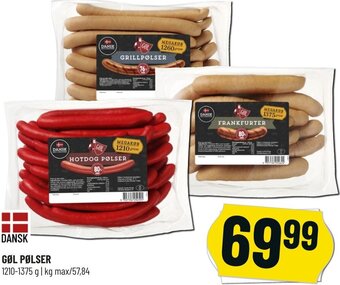 Løvbjerg Gøl Pølser tilbud