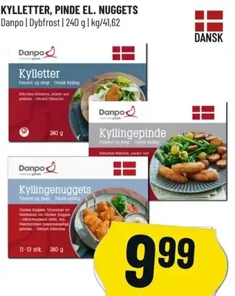 Kylletter, Pinde El. Nuggets 240g
