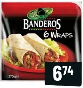 Baderos 6 Wraps 370g