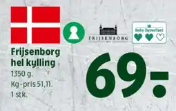 Coop 365 Frijsenborg hel kylling (prisfelt) tilbud