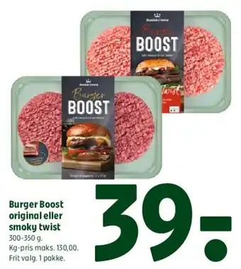 Coop 365 Burger Boost tilbud