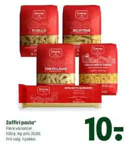 Coop 365 Zaffrini pasta tilbud