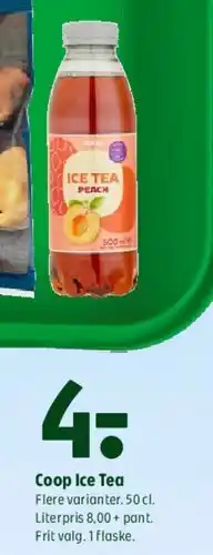 Coop 365 Coop Ice Tea Peach tilbud