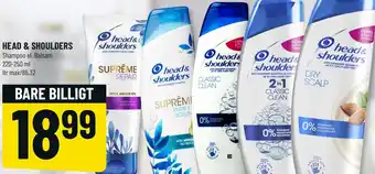 Løvbjerg Head & Shoulders 220-250 ml tilbud