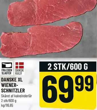 Løvbjerg Danske XL Wiener-Schnitzler 600g tilbud