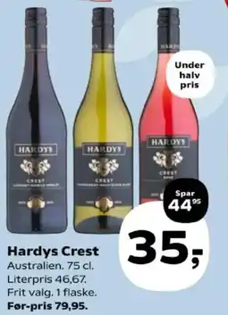 Kvickly Hardys Crest tilbud