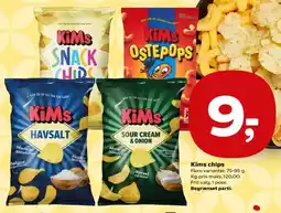 Kvickly Kims chips tilbud