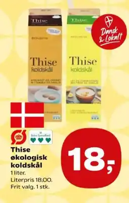 Kvickly Thise økologisk koldskål tilbud