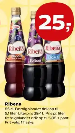 Kvickly Ribena tilbud