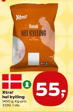 Kvickly Xtra! hel kylling tilbud