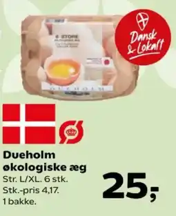 Kvickly Dueholm økologiske æg tilbud