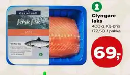 Kvickly Glyngøre laks tilbud