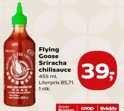 Kvickly Flying Goose Sriracha chilisauce tilbud