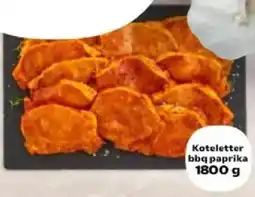 Kvickly Koteletter bbq paprika tilbud