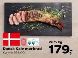 Kvickly Dansk Kalv mørbrad tilbud
