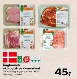 Kvickly Änglamark økologisk pakkemarked tilbud
