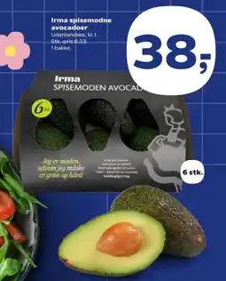 Kvickly Irma spisemodne avocadoer tilbud