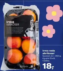 Kvickly Irma røde abrikoser tilbud