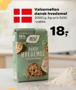 Kvickly Valsemøllen dansk hvedemel tilbud