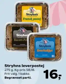 Kvickly Stryhns leverpostej tilbud