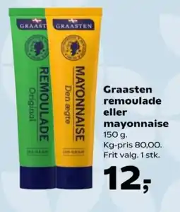Kvickly Graasten remoulade eller mayonnaise tilbud
