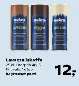 Kvickly Lavazza iskaffe tilbud