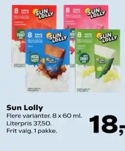 Kvickly Sun Lolly tilbud