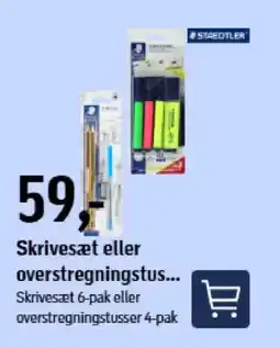 Føtex Skrivesæt eller overstregningstus... tilbud