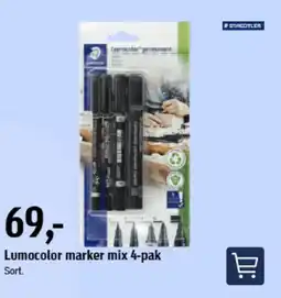 Føtex Lumocolor marker mix 4-pak tilbud