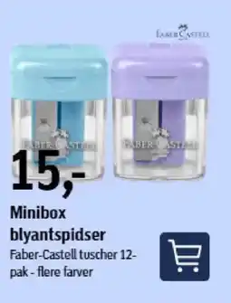 Føtex Minibox blyantspidser tilbud