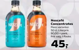 Kvickly Nescafé Concentrates tilbud