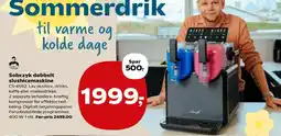 Kvickly Sobczyk dobbelt slushicemaskine tilbud