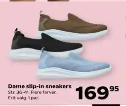 Kvickly Dame slip-in sneakers tilbud