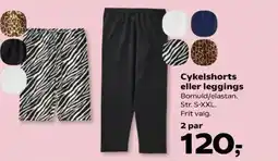 Kvickly Cykelshorts eller leggings tilbud
