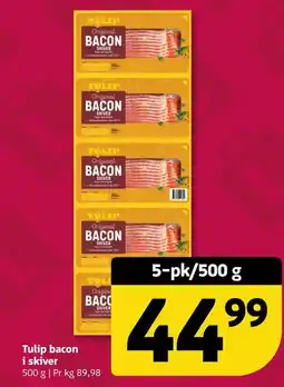 Løvbjerg Tulip bacon i skiver tilbud