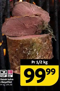 Løvbjerg Dansk kalve ribeyefilet tilbud
