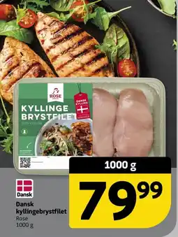 Løvbjerg Rose Dansk kyllingebrystfilet tilbud