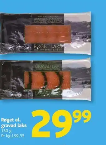 Løvbjerg Røget el. gravad laks tilbud