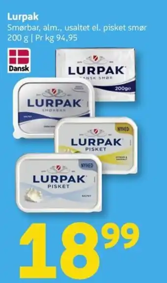Løvbjerg Lurpak tilbud