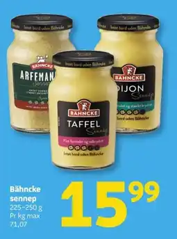 Løvbjerg Bähncke sennep tilbud
