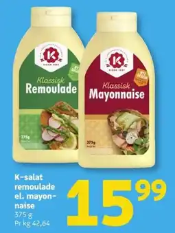 Løvbjerg K-salat remoulade el. mayonnaise tilbud