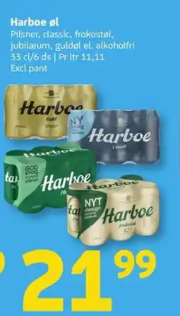 Løvbjerg Harboe øl tilbud