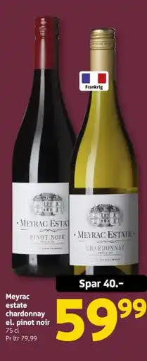 Løvbjerg Meyrac estate chardonnay el. pinot noir tilbud