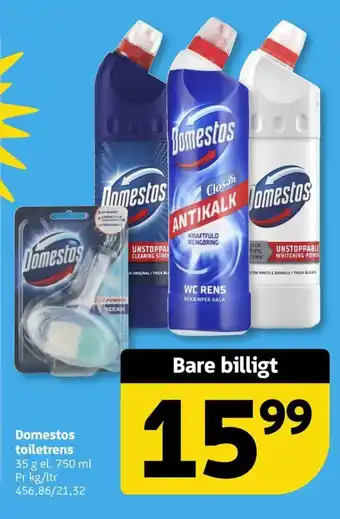 Løvbjerg Domestos toiletrens tilbud