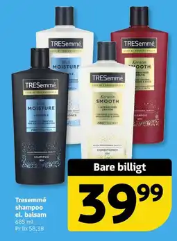 Løvbjerg Tresemmé shampoo el. balsam tilbud