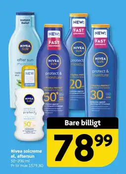 Løvbjerg Nivea solcreme el. aftersun tilbud