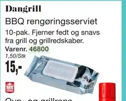 Harald Nyborg BBQ rengøringsserviet tilbud